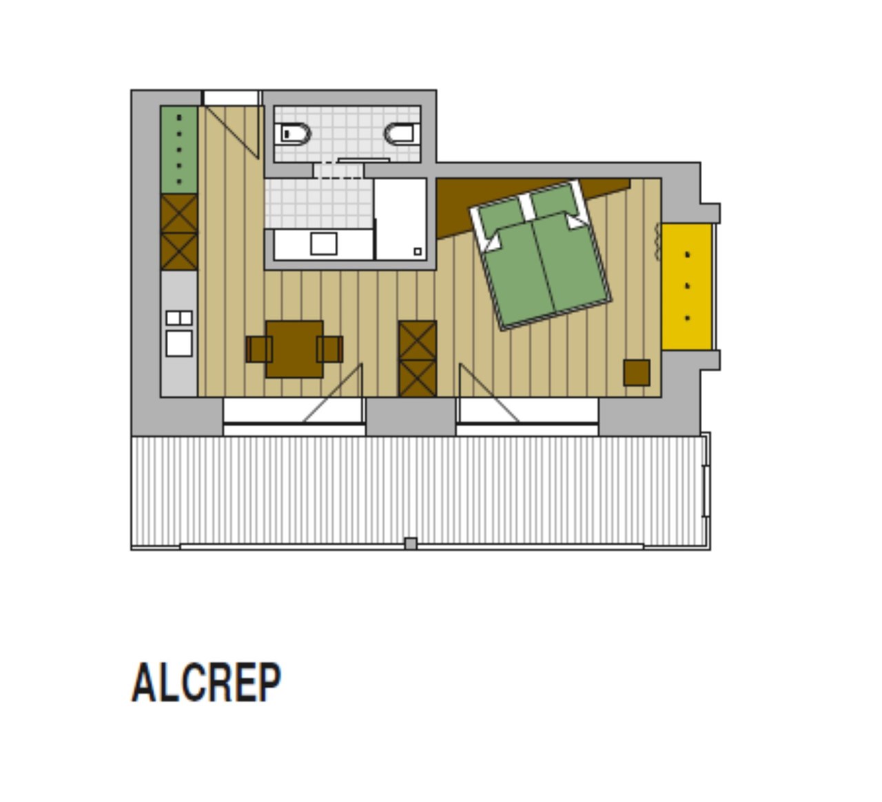 Garni Residence Alnö  Zimmerkategorien Exklusiv Premium Zimmer - Appartement ALcrep