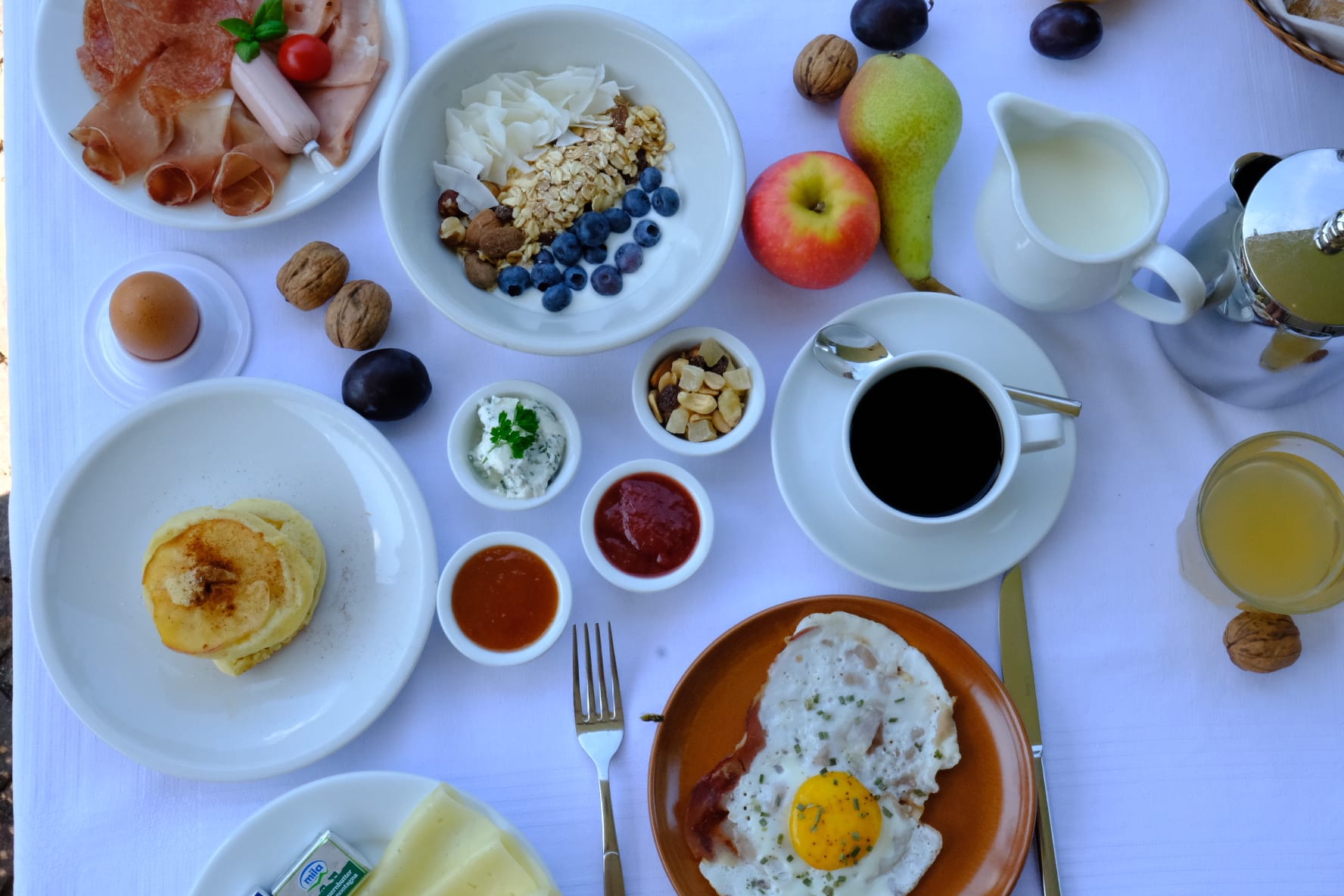 Frühstückspension: Frühstück - Pension Sunnhofer