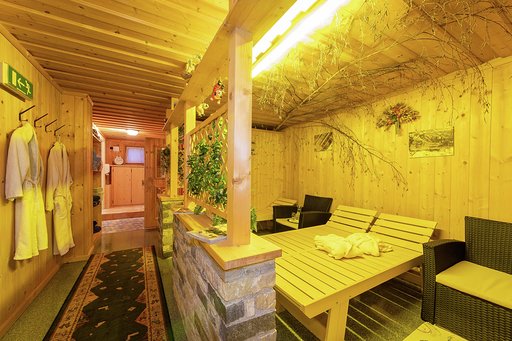 Frühstückspension: Ruheraum mit Sauna , Dampfbad, Kneipp-Becken, Schalldusche - ***Frühstücks - Pension Sonnblickhof
