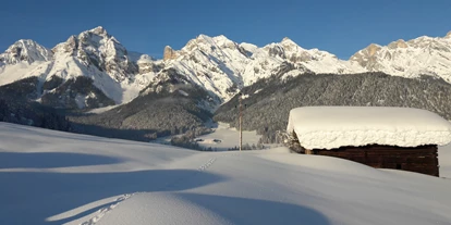 Pensionen - Parkplatz: kostenlos bei der Pension - Leogang - tolle Winterlandschaft - Urlaubsparadies Liebmannhof