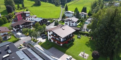 Pensionen - Parkplatz: kostenlos bei der Pension - Leogang - Johannahof Appartements