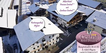 Pensionen - Parkplatz: kostenlos bei der Pension - Alpbach - Hotel & Apart Central