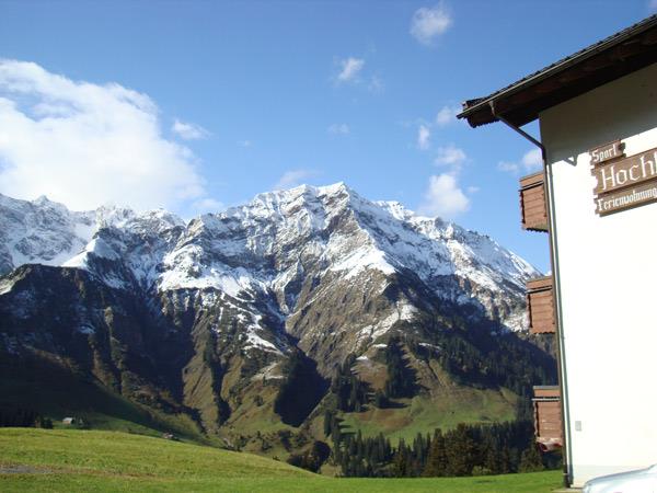 Frühstückspension: Appartment Schröcken