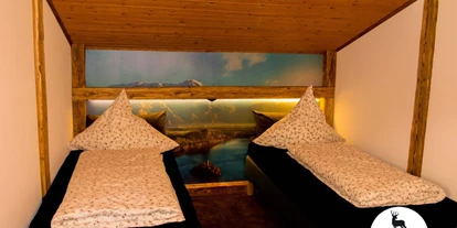 Pensionen - Balkon - Oberstdorf - Schlafzimmer 2 - Gästehaus Branders
