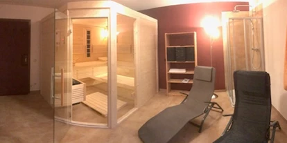Pensionen - Frühstück: Frühstücksbuffet - Osttirol - Unsere Neue Sauna im Steinerhof - Gästehaus Steinerhof