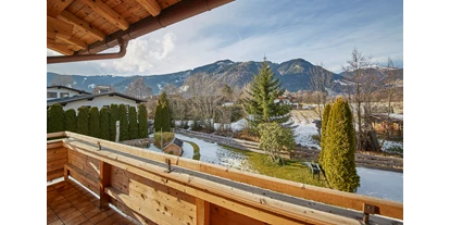 Pensionen - Parkplatz: kostenlos bei der Pension - Leogang - Aussicht und Balkon - Apartments Lakeside29 Zell am See