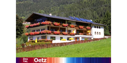 Pensionen - WLAN - Ötztal - Familienfreundliche Frühstückspension, mit 3000 m² parkähnlicher Gartengestaltung. - Haus Marita