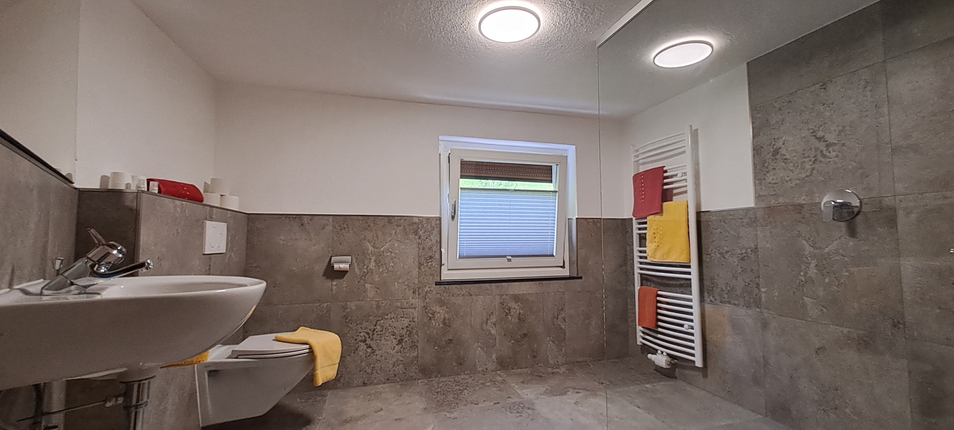 Frühstückspension: Badezimmer Apart Bergblick - Haus Tirol Appartements