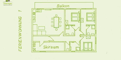 Pensionen - WLAN - Hohe Tauern - Wohnung 2 Imbachhorn 6-8 Personen  - Oberaigenhof Ferienwohnungen Kaprun