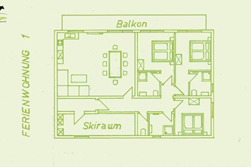 Frühstückspension: Wohnung 2 Imbachhorn 6-8 Personen  - Oberaigenhof Ferienwohnungen Kaprun 