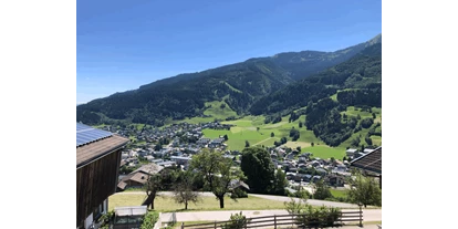 Pensionen - WLAN - Hohe Tauern - Blick vom Balkon Kitzsteinhorn 8-10 Personen  - Oberaigenhof Ferienwohnungen Kaprun