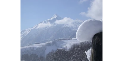 Pensionen - WLAN - Hohe Tauern - Blick auf das Kitzsteinhorn  - Oberaigenhof Ferienwohnungen Kaprun
