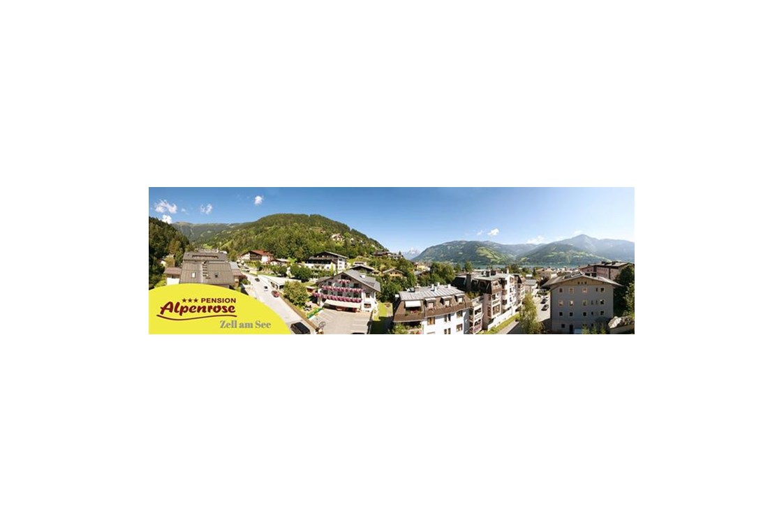 Frühstückspension: Panorama Aufnahme  - Pension Alpenrose