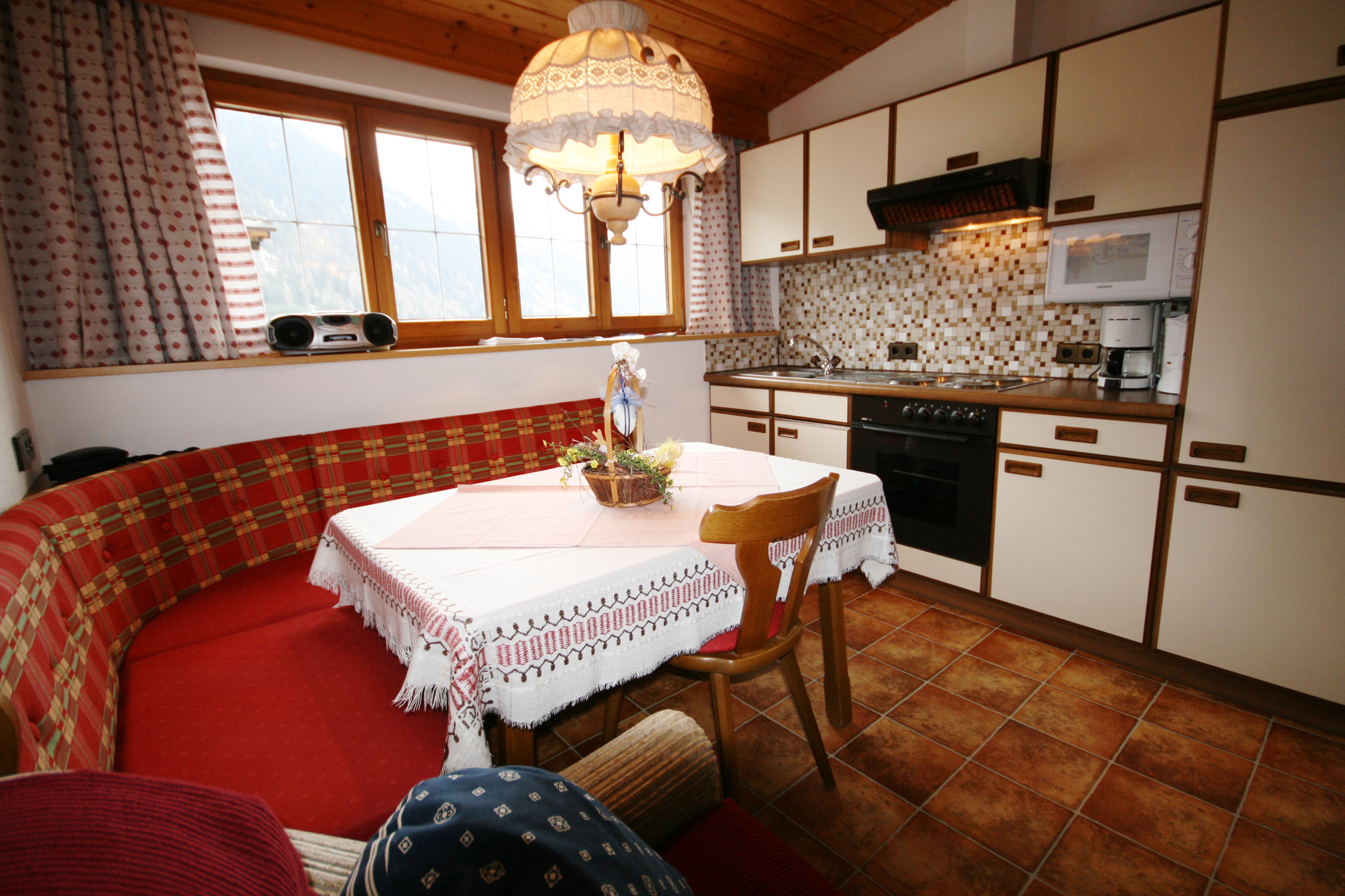 Frühstückspension: Wohnküche - Apartmen  -  Arlberg - Sophia