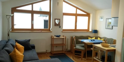 Pensionen - Parkplatz: kostenlos bei der Pension - Leogang - Kochnische Appartement"2" - Haus Heidi