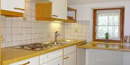 Pensionen - Parkplatz: kostenlos bei der Pension - Leogang - Küche Appartement "1" - Haus Heidi