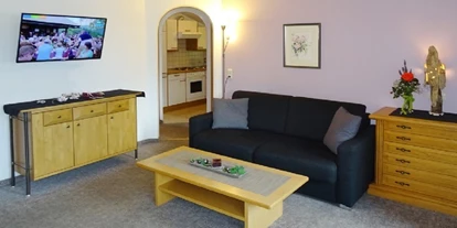 Pensionen - Parkplatz: kostenlos bei der Pension - Leogang - Schlafcouch Appartement"1" - Haus Heidi