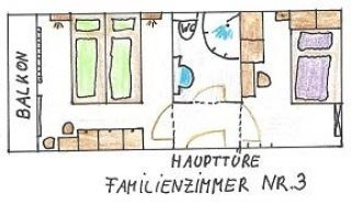 Haus Heidi Zimmerkategorien Familienzimmer "3"