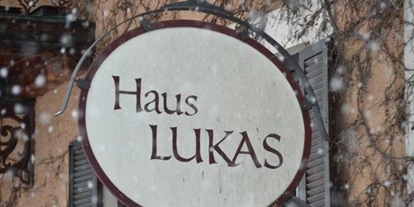 Pensionen - Parkplatz: kostenlos bei der Pension - Alpbach - Haus Lukas