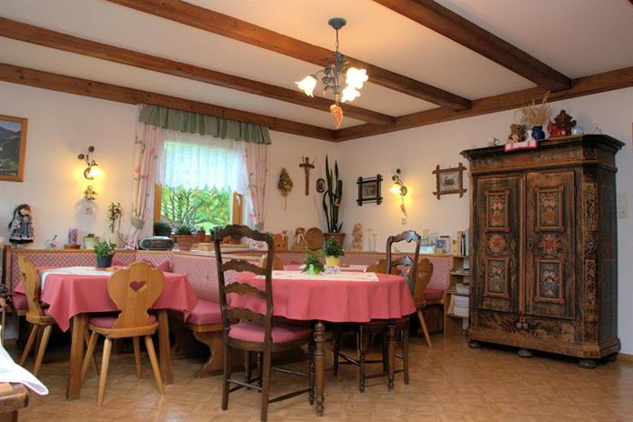 Frühstückspension: Frühstücksraum - Gästehaus Pürstl-Kocher