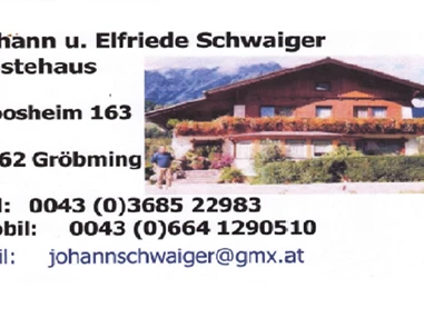 Frühstückspension: Gästehaus Schwaiger