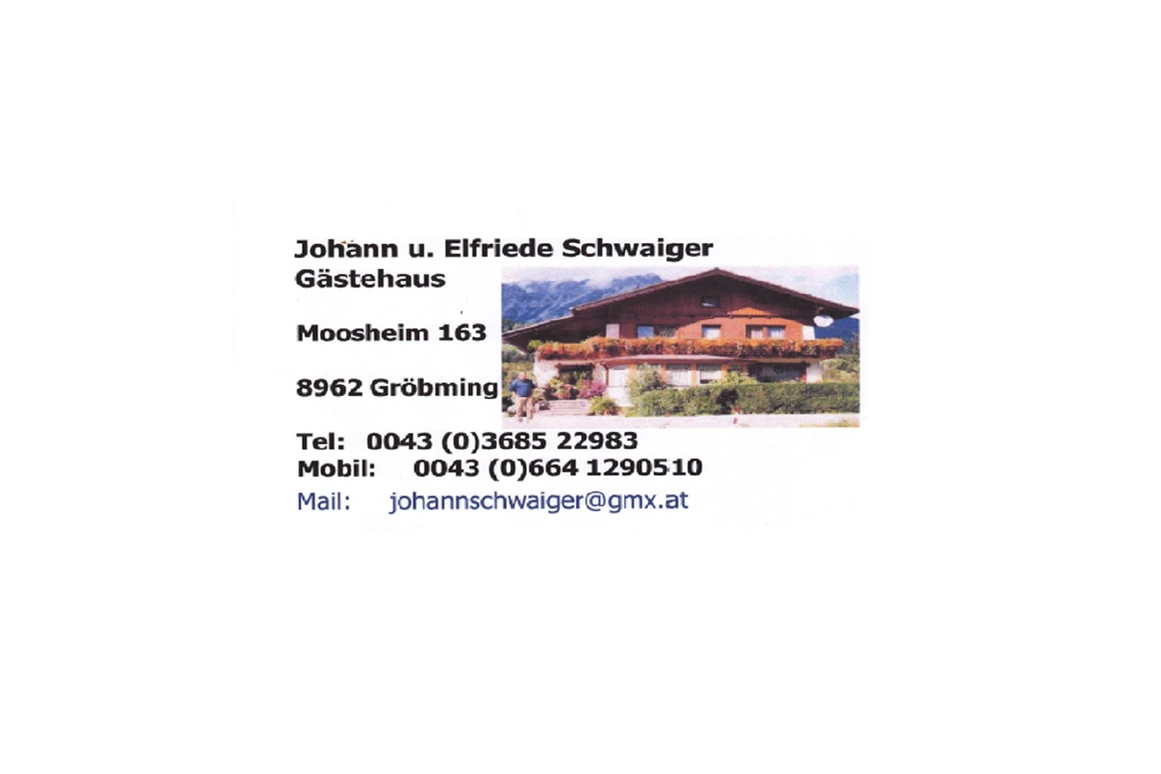 Frühstückspension: Gästehaus Schwaiger