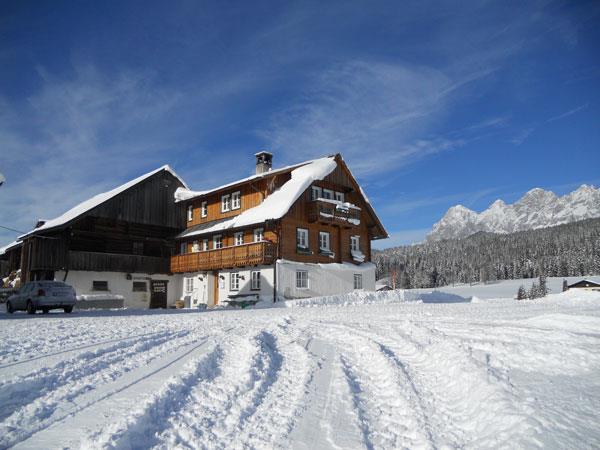 Pensionen - Garten - Hallstatt - Schiestlhof Ramsau