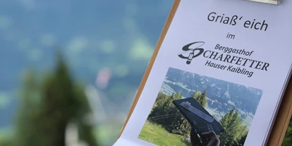 Pensionen - Hunde: erlaubt - Ramsau am Dachstein - Berggasthof Scharfetter & TOMiziel