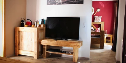 Pensionen - Restaurant - Zimmer Odins Reich, mit Whirlpool und privater Terrasse! - Tiefala´s Eck