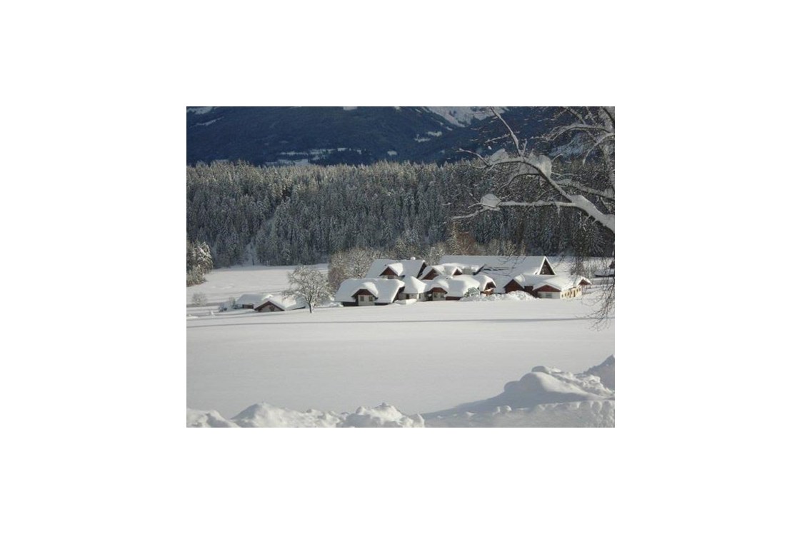 Frühstückspension: hintere Nord-Winter Ansicht - Bio-Bauernhof Simonbauer