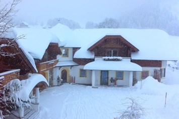 Frühstückspension: Schneetreiben - Bio-Bauernhof Simonbauer