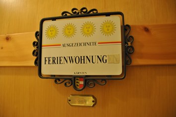 Frühstückspension: Auszeichnung - Appartement Sonja im Haus Carinthia am Nassfeld