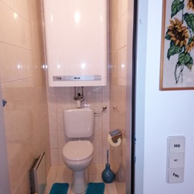 Frühstückspension: WC separat - Appartement Sonja im Haus Carinthia am Nassfeld