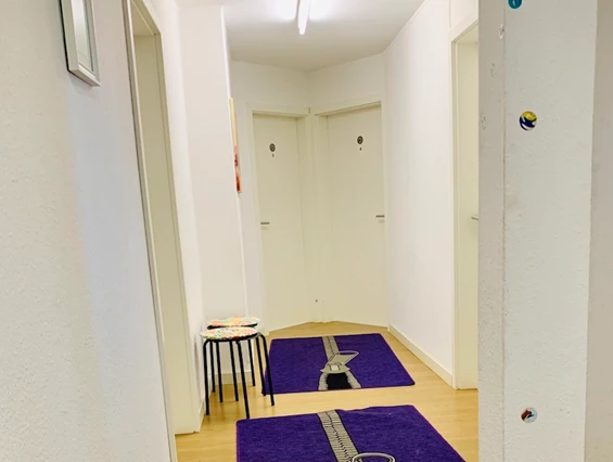 Frühstückspension: Gemeinschaftlich genutzter Flur ECO Zimmer mit Etagenbad - Aparthotel & Pension Belo Sono