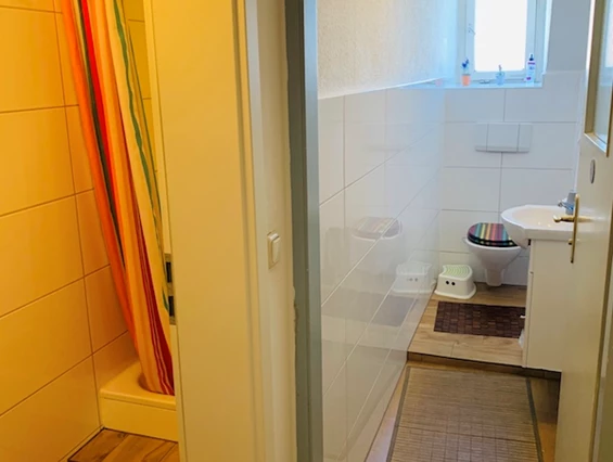 Frühstückspension: Gemeinschaftsbad ECO Zimmer mit Etagenbad - Aparthotel & Pension Belo Sono