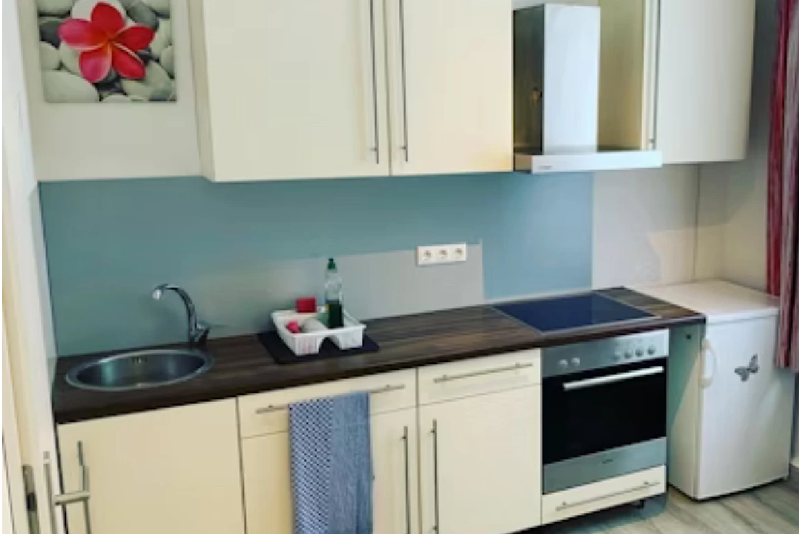 Frühstückspension: Einzimmerapartment -Küche - Aparthotel & Pension Belo Sono