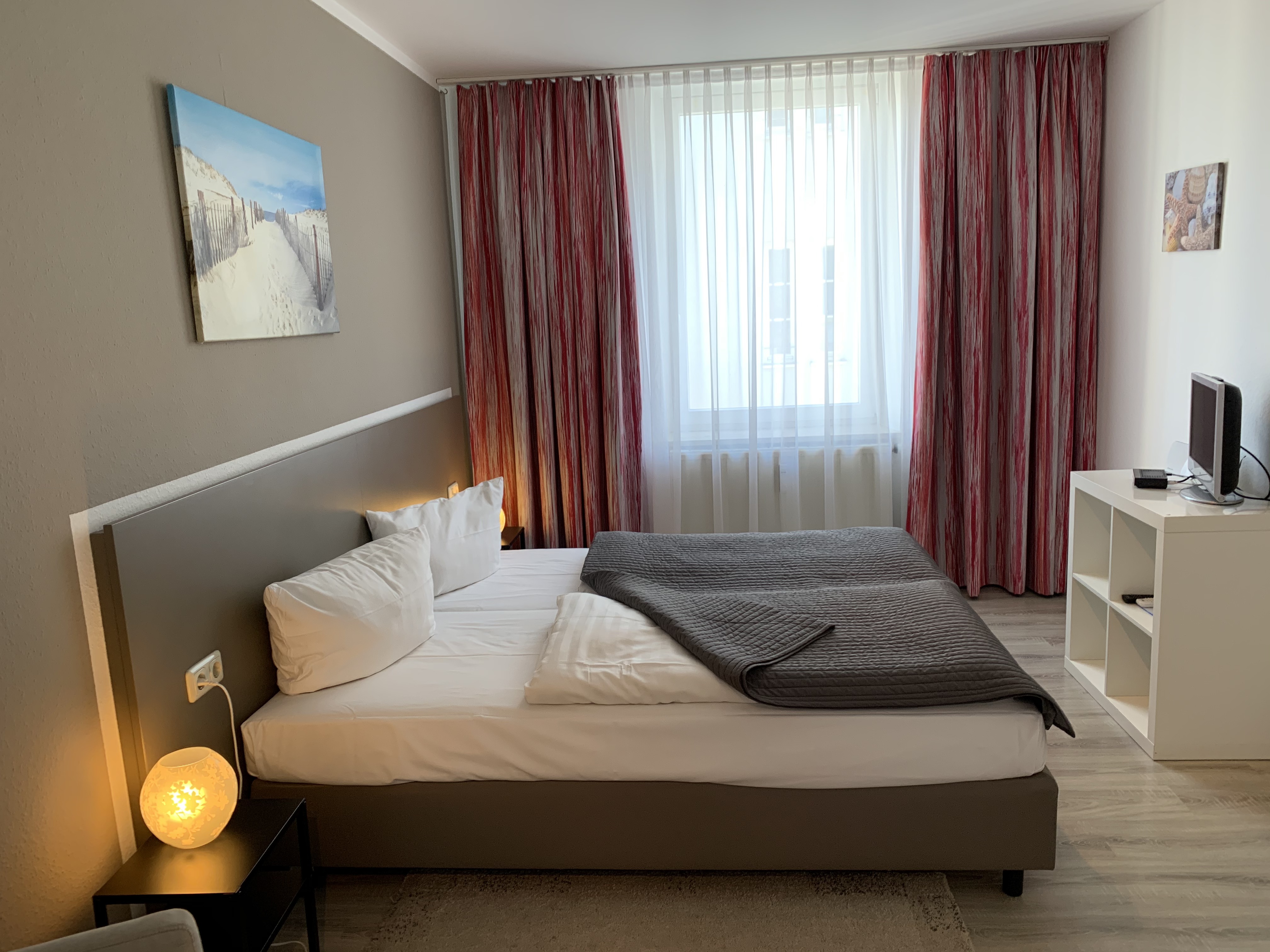 Frühstückspension: Zweizimmerapartment - Schlafzimmer für 2 Personen - Aparthotel & Pension Belo Sono