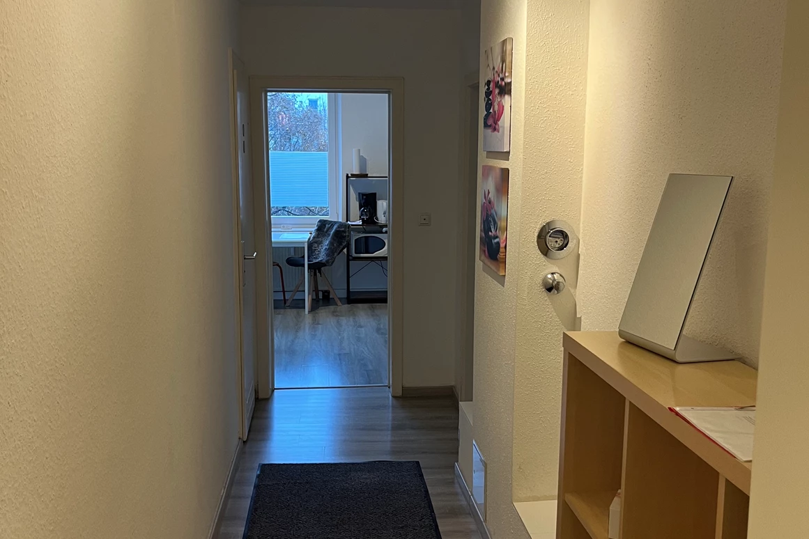 Frühstückspension: Zweizimmerapartment - Flur - Aparthotel & Pension Belo Sono