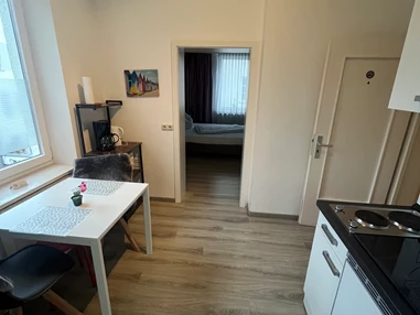 Frühstückspension: Zweizimmerapartment - Küche - Aparthotel & Pension Belo Sono