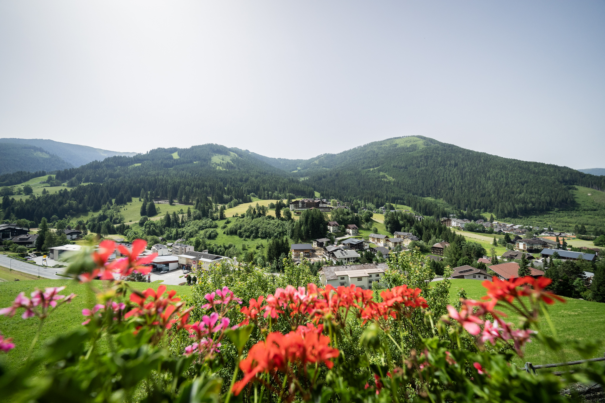Frühstückspension: Aussicht - Gutzingerhof
