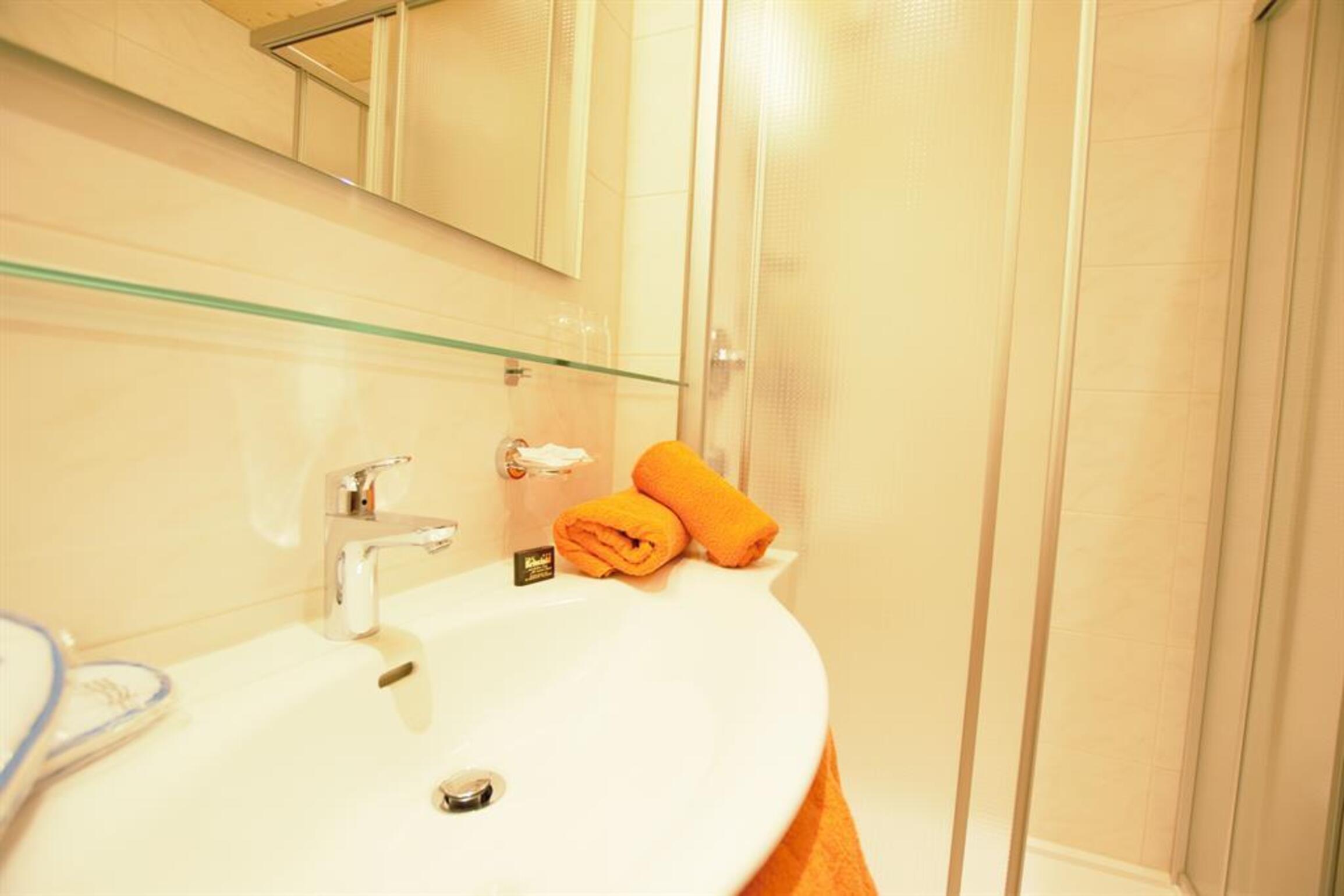 Frühstückspension: Badezimmer - B&B Haus Rehwinkl