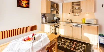 Pensionen - WLAN - Ötztal - Apart Enzian Wohnküche - Pension Edmund