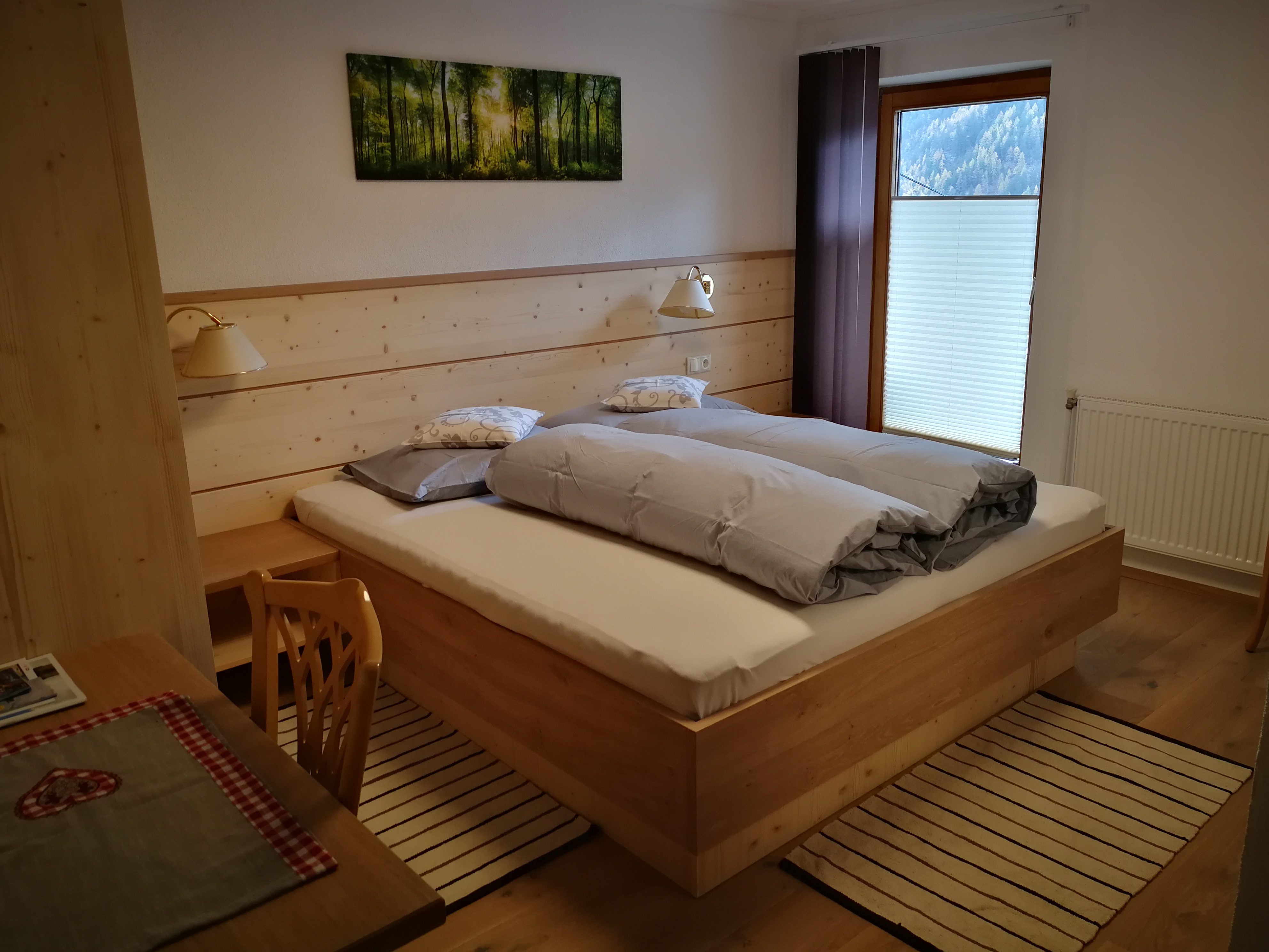 Frühstückspension: Doppelzimmer Arnika - Pension Edmund