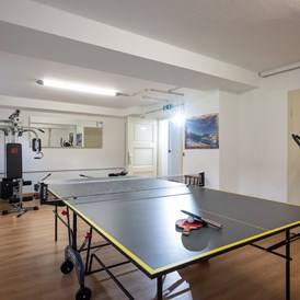 Frühstückspension: Fitt bleiben und Tischtennis zu jeder Zeit - Gästehaus Rosenhof und Birkenhof