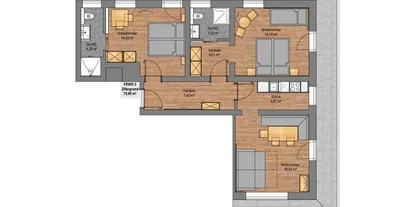 Pensionen - Parkplatz: kostenlos bei der Pension - Alpbach - Wohnbeispiel Apartment Zillergrund im Gästehaus Rosenhof in Mayrhofen/Zillertal - Hotel Garni Birkenhof & Apartments Rosenhof