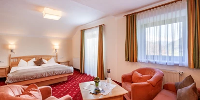 Pensionen - Parkplatz: kostenlos bei der Pension - Alpbach - Familienzimmer im Birkenhof. - Hotel Garni Birkenhof & Apartments Rosenhof