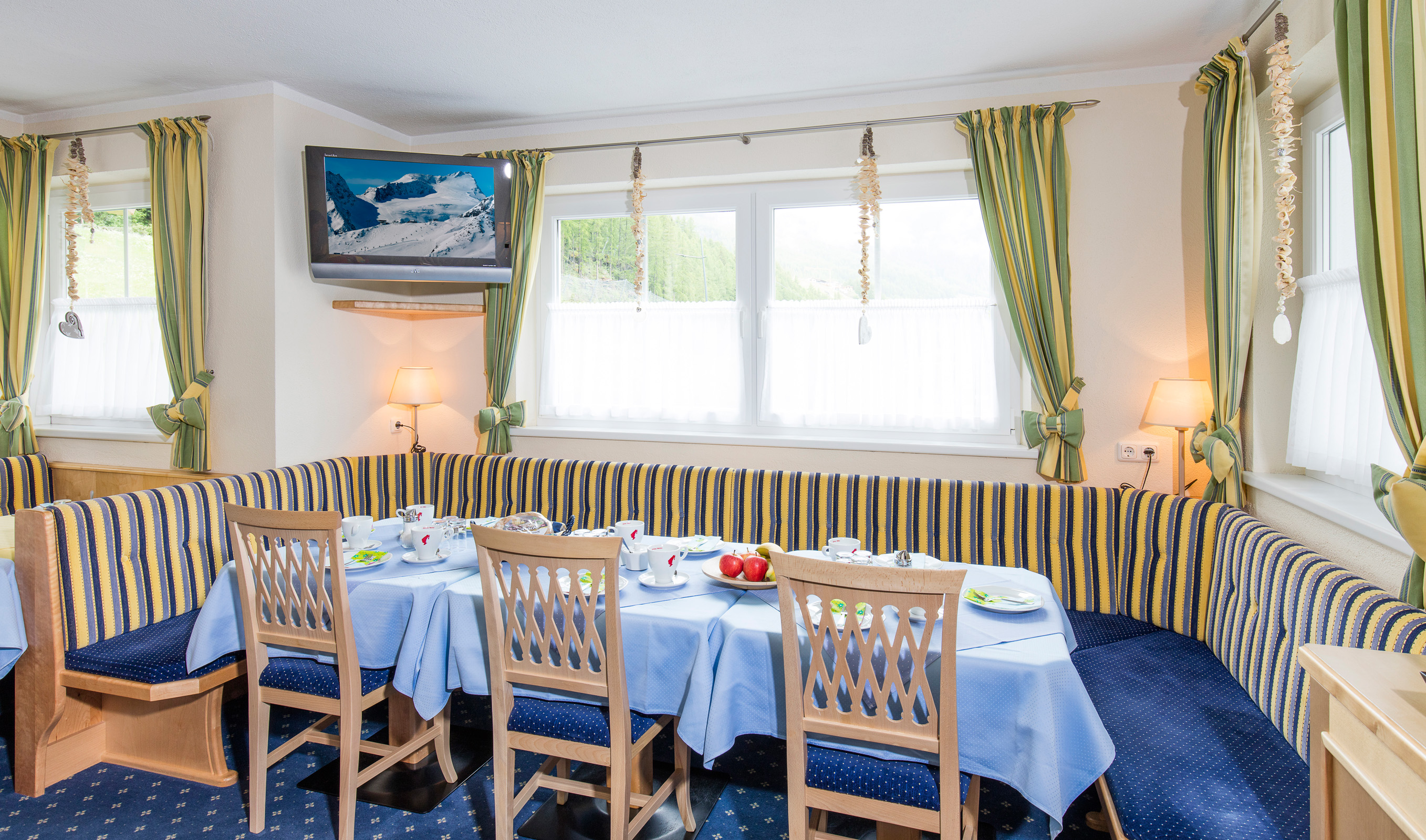 Frühstückspension: Frühstücksraum - Haus Kathrin