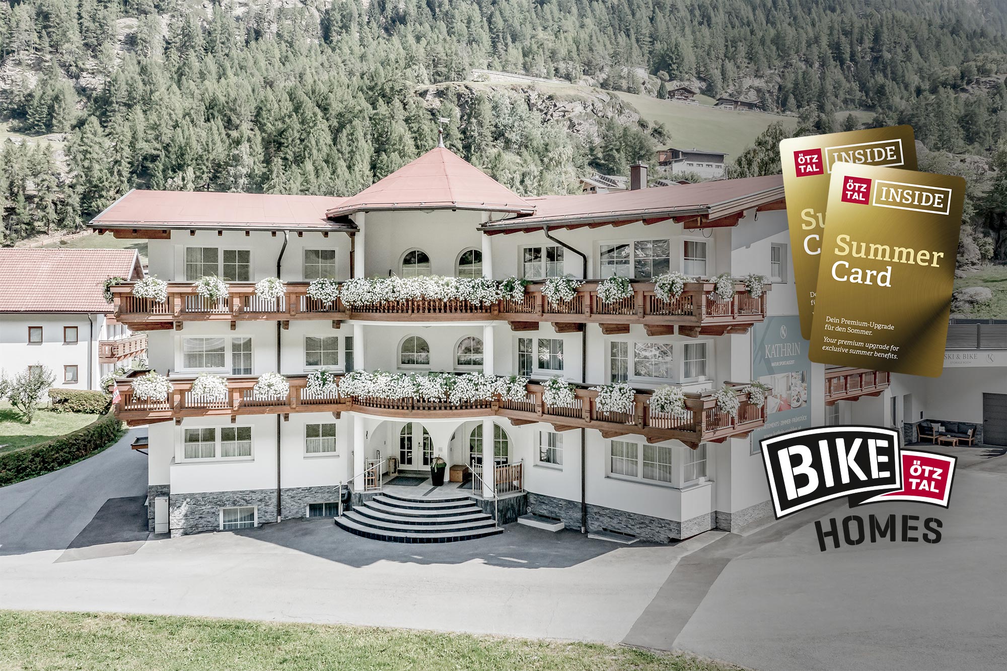 Frühstückspension: Ötztal Inside Summer Card inklusive - Haus Kathrin