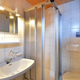 Frühstückspension: Bad mit Dusche/WC - Duschberghof