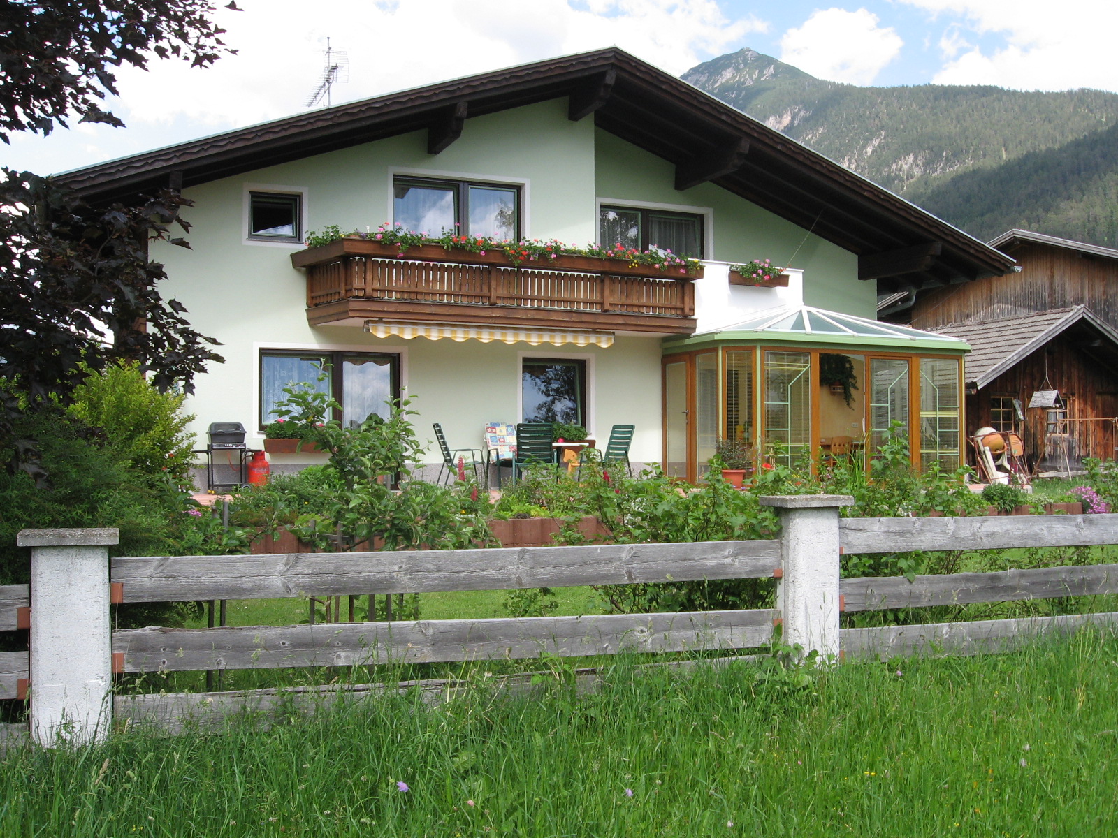 Pensionen - Parkplatz: kostenlos bei der Pension - Hopferau - Pension Falger Josef